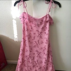 Vintage F21 Spaghetti strap pink dress